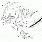 SR VIPER X-TX SE 141 RED Капот