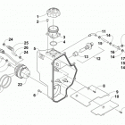 ZR 6000 SNO PRO LTD ES ORANGE Маслянный бак