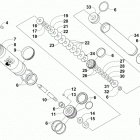 M 8000 HCR 153 GREEN Задняя подвеска ,задний амортизатор