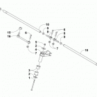 SR VIPER R-TX DX RED Рулевая прапеция