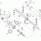 M 8000 SNO PRO 162 ORANGE Передний амортизатор