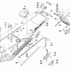 M 8000 SNO PRO 153 ORANGE Тунель ,задний бампер и брызговик