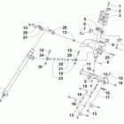 M 8000 SNO PRO 162 ORANGE Вал руля
