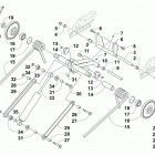 LYNX 2000 LT BLACK Задняя подвеска ,задний рычаг