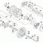 PANTERA 7000 LTD BLACK Вал приводной трака и тормоза