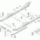 SR VIPER S-TX DX 141 BLACK Рельс скольжения и гусеница