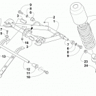 SR VIPER L-TX DX 137 BLACK Задняя подвеска , амортизатор