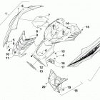 SR VIPER X-TX SE 141 BLUE Капот