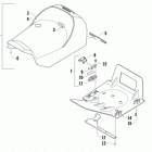 BEARCAT 2000 XT RUSSIAN BLUE Переднее сиденье