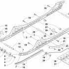SR VIPER M-TX SE 162 BLUE Рельс скольжения и гусеница