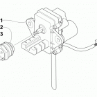 ZR 8000 LTD ES 129 BLACK Мотор заднего хода