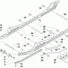 SR VIPER M-TX SE 153 RED Рельс скольжения и гусеница