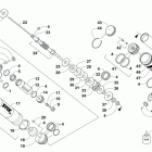 SR VIPER R-TX LE 129 ORANGE Передний амортизатор