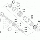 PANTERA 7000 LTD BLACK Задняя  подвеска, передний амортизатор