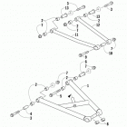 BEARCAT 2000 XT RUSSIAN BLUE Подвеска передняя