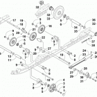LYNX 2000 LT BLACK Вспомогательные колеса