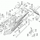 SR VIPER R-TX LE 129 ORANGE Тунель ,задний бампер и брызговик