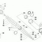 SR VIPER R-TX SE 129 BLUE Задняя подвеска ,задний амортизатор