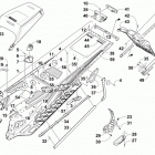 SR VIPER L-TX LE 137 ORANGE Тунель ,задний бампер и брызговик