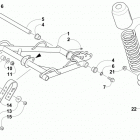 SR VIPER M-TX SE 162 BLUE Задняя подвеска , амортизатор