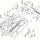 SR VIPER L-TX SE 137 RED Тунель ,задний бампер и брызговик