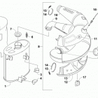 M 8000 SNO PRO 162 ORANGE Глушитель
