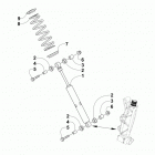 BEARCAT 2000 XTE RUSSIAN BLACK Передний амортизатор