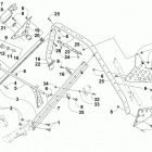 LYNX 2000 LT BLACK Крепление рулевого управления