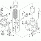BEARCAT 2000 XT RUSSIAN BLUE Карбюратор