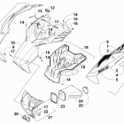 ZR 8000 SNO PRO ORANGE Капот и воздуховоды