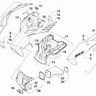 ZR 8000 SNO PRO LTD ORANGE Капот и воздухозаборник