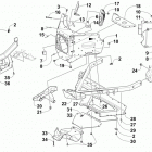 PANTERA 7000 LTD Black (US) Передний бампер и рама