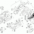 M 8000 SNO PRO 162 ORANGE Поддон и обтекатели