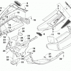 BEARCAT 2000 XTE RUSSIAN BLACK Поддон и обтекатели