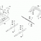 BEARCAT 2000 XT RUSSIAN BLUE Задний бампер ,багажник