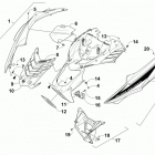 SR VIPER M-TX SE 153 RED Капот
