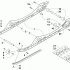 XF 7000 SNO PRO 137 ORANGE Рельс скольжения и гусеница