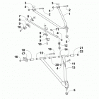 SR VIPER R-TX DX RED Рычаги подвески и стабилизатор