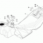 ZR 9000 129 LTD  Green (US) Топливный бак