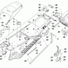 ZR 6000 SNO PRO LTD ES ORANGE Тунель ,задний бампер и брызговик