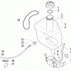 LYNX 2000 LT BLACK Маслянный бак