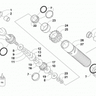 PANTERA 7000 LTD BLACK Передний амортизатор