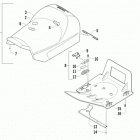 BEARCAT 5000 XT LTD RUSSIAN BLACK Переднее сиденье