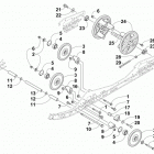 SR VIPER R-TX DX 129 RED Вспомогательные колеса