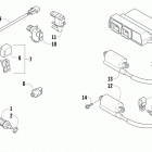 M 9000 SNO PRO LTD 162 ORANGE EARLY BUILD Электрика