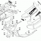 LYNX 2000 LT BLACK Поддон и обтекатели