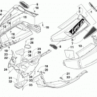 LYNX 2000 GREEN Поддон и обтекатели