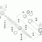 SR VIPER R-TX DX 129 RED Задняя подвеска ,задний амортизатор