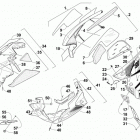 SR VIPER M-TX LE 162 ORANGE Поддон и обтекатели
