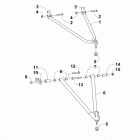 SR VIPER M-TX SE 162 BLUE Подвеска передняя